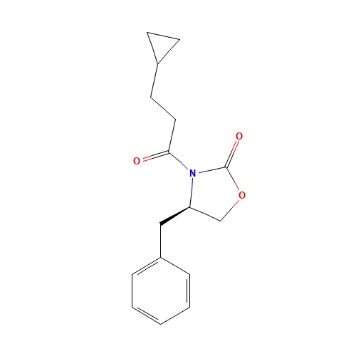 (R)-4-BENZYL-3-(3-CYCLOPROPYL-PROPIONYL)-OXAZOLIDIN-2-ONE (CAS: 289677-11-8) - Related Chemical Product