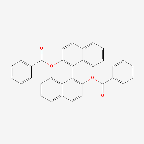(R)-1,1'-BI-2-NAPHTHOL DIBENZOATE (CAS: 291772-40-2) - Chemical Structure and Molecular Formula 