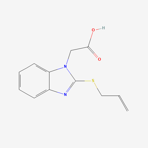 (2-ALLYLSULFANYL-BENZOIMIDAZOL-1-YL)-ACETIC ACID (CAS: 312754-94-2) - Related Chemical Product