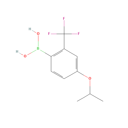 4-ISOPROPOXY-2-(TRIFLUOROMETHYL)PHENYLBORONIC ACID (CAS: 313545-40-3) - Related Chemical Product