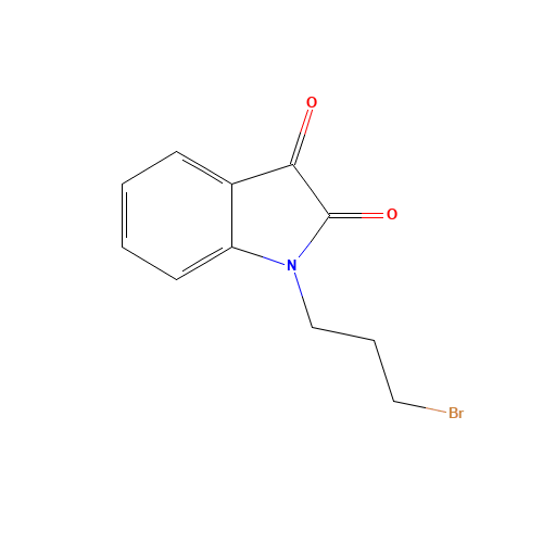 1-(3-BROMOPROPYL)-1H-INDOLE-2,3-DIONE (CAS: 320741-36-4) - Related Chemical Product
