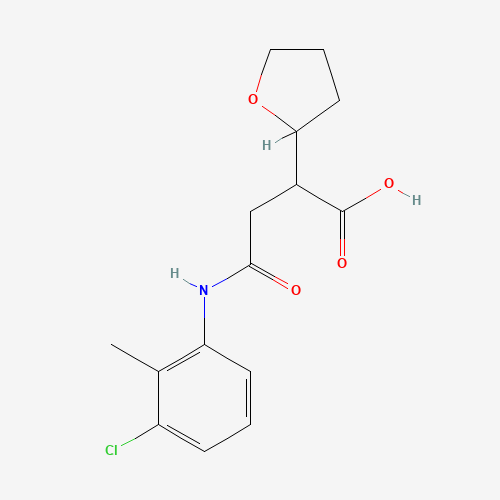 N-(3-CHLORO-2-METHYL-PHENYL)-2-(TETRAHYDRO-FURAN-2-YL)-SUCCINAMIC ACID (CAS: 330466-14-3) - Related Chemical Product