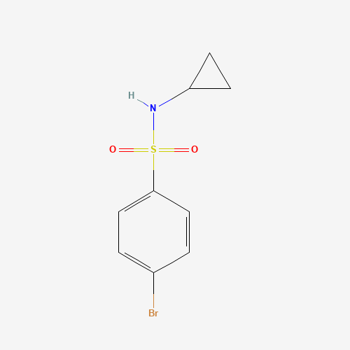 4-BROMO-N-CYCLOPROPYLBENZENESULPHONAMIDE (CAS: 331950-30-2) - Related Chemical Product