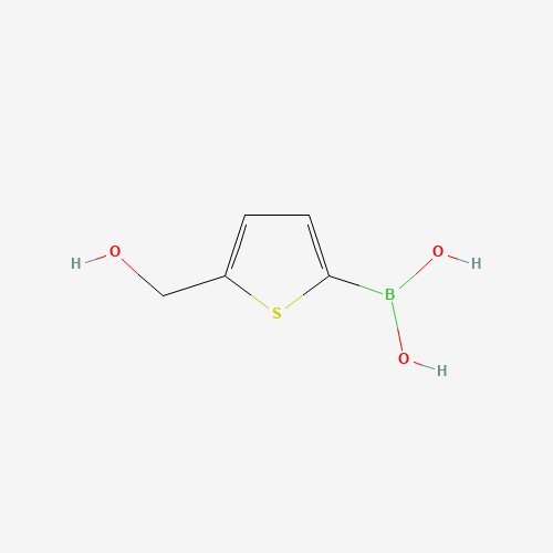 5-Hydroxymethylthiophene-2-boronic acid chemical structure 5-Hydroxymethylthiophene-2-boronic acid (CAS: 338454-45-8) - Chemical Structure and Molecular Formula