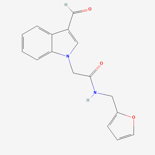 2-(3-FORMYL-INDOL-1-YL)-N-FURAN-2-YLMETHYL-ACETAMIDE (CAS: 347319-95-3) - Related Chemical Product