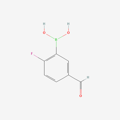 2-Fluoro-5-formylphenylboronic acid (CAS: 352534-79-3) - Related Chemical Product