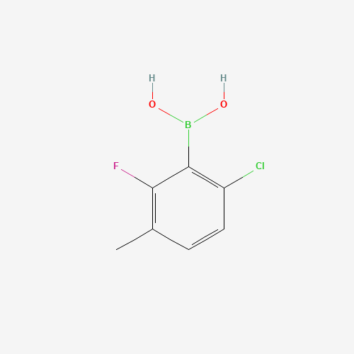 2-CHLORO-6-FLUORO-5-METHYLPHENYLBORONIC ACID (CAS: 352535-86-5) - Related Chemical Product