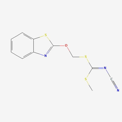 [(BENZO[D]THIAZOL-2-YLOXY)METHYL] METHYLCYANOCARBONIMIDODITHIOATE (CAS: 353254-74-7) - Related Chemical Product