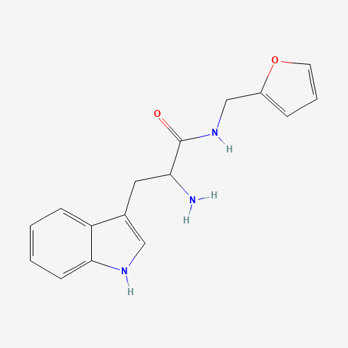 2-AMINO-N-FURAN-2-YLMETHYL-3-(1H-INDOL-3-YL)-PROPIONAMIDE (CAS: 360791-53-3) - Related Chemical Product