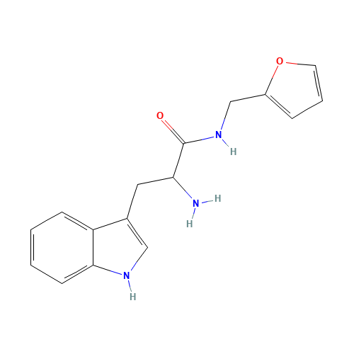 2-AMINO-N-FURAN-2-YLMETHYL-3-(1H-INDOL-3-YL)-PROPIONAMIDE (CAS: 360791-53-3) - Related Chemical Product