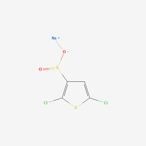 2,5-DICHLOROTHIOPHENE-3-SULFINIC ACID SODIUM SALT (CAS: 363179-59-3) - Chemical Structure and Molecular Formula 