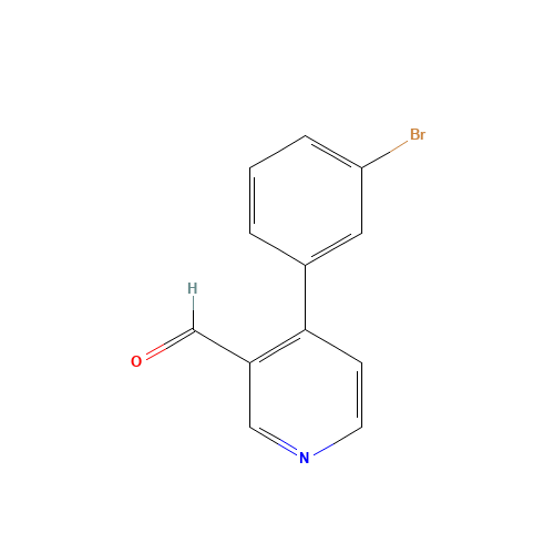4-(3-BROMOPHENYL)-3-PYRIDINECARBOXALDEHYDE (CAS: 376646-64-9) - Related Chemical Product