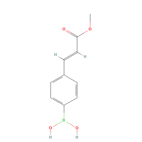 [4-(E-3-METHOXY-3-OXO-1-PROPEN-1-YL)PHENYL]BORONIC ACID (CAS: 380430-58-0) - Related Chemical Product