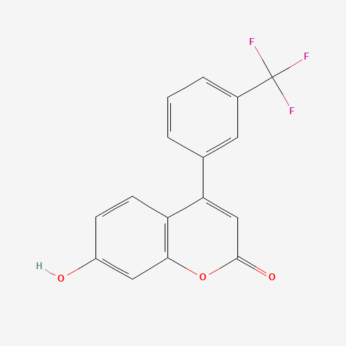 7-HYDROXY-4-(3-TRIFLUOROMETHYLPHENYL)COUMARIN (CAS: 386704-09-2) - Related Chemical Product