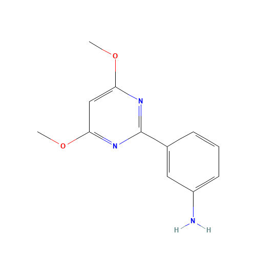 3-(4,6-DIMETHOXYPYRIMIDIN-2-YL)ANILINE (CAS: 387350-84-7) - Related Chemical Product