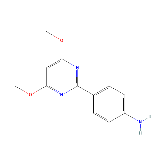 4-(4,6-DIMETHOXYPYRIMIDIN-2-YL)ANILINE (CAS: 387350-86-9) - Related Chemical Product