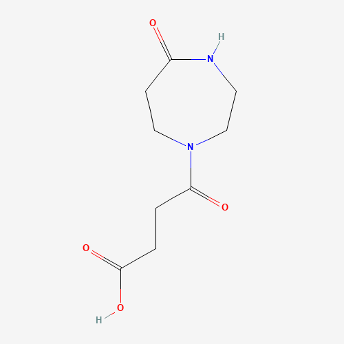 4-OXO-4-(5-OXO-1,4-DIAZEPAN-1-YL)BUTANOICACID (CAS: 397244-77-8) - Related Chemical Product