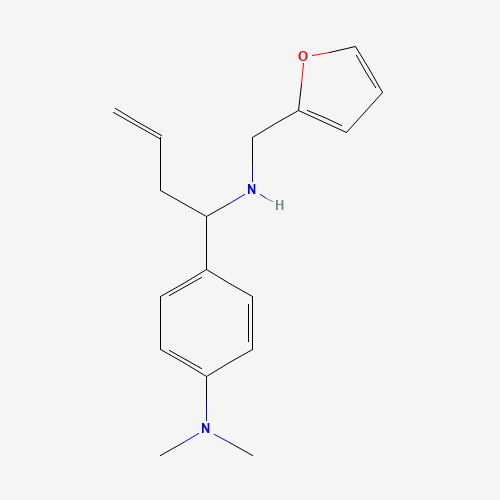 (4-(1-[(FURAN-2-YLMETHYL)-AMINO]-BUT-3-ENYL)-PHENYL)-DIMETHYL-AMINE (CAS: 435342-01-1) - Related Chemical Product