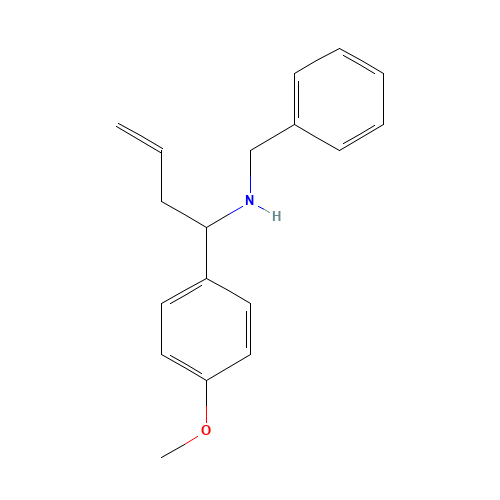 BENZYL-[1-(4-METHOXY-PHENYL)-BUT-3-ENYL]-AMINE (CAS: 435345-18-9) - Related Chemical Product