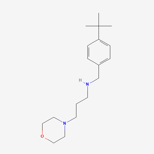 (4-TERT-BUTYL-BENZYL)-(3-MORPHOLIN-4-YL-PROPYL)-AMINE (CAS: 436087-00-2) - Related Chemical Product