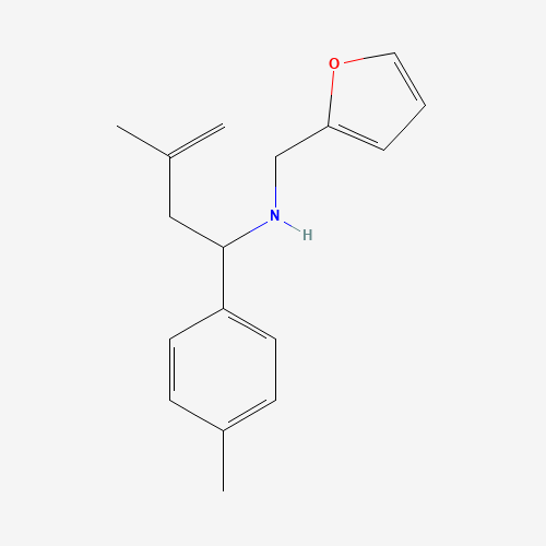 FURAN-2-YLMETHYL-(3-METHYL-1-P-TOLYL-BUT-3-ENYL)-AMINE (CAS: 436087-19-3) - Related Chemical Product