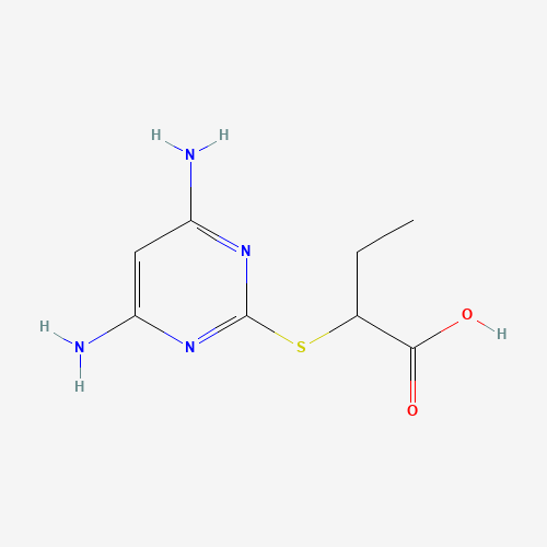 2-(4,6-DIAMINO-PYRIMIDIN-2-YLSULFANYL)-BUTYRIC ACID (CAS: 436088-61-8) - Related Chemical Product