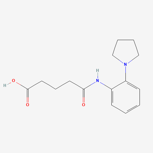 4-(2-PYRROLIDIN-1-YL-PHENYLCARBAMOYL)-BUTYRIC ACID (CAS: 436088-74-3) - Related Chemical Product