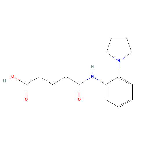 4-(2-PYRROLIDIN-1-YL-PHENYLCARBAMOYL)-BUTYRIC ACID (CAS: 436088-74-3) - Related Chemical Product