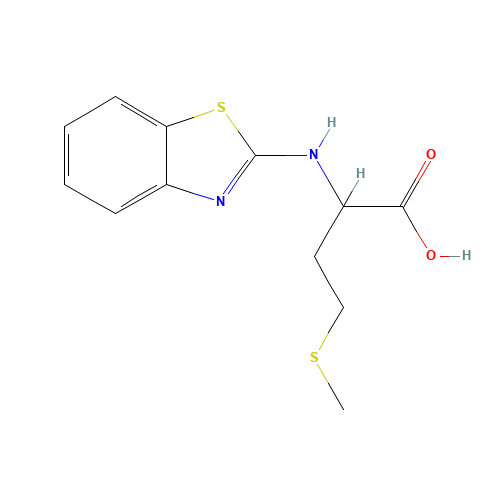 2-(BENZOTHIAZOL-2-YLAMINO)-4-METHYLSULFANYL-BUTYRIC ACID (CAS: 436810-97-8) - Related Chemical Product