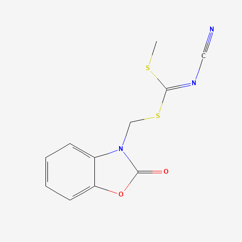 METHYL [(2-OXOBENZO[D]OXAZOL-3(2H)-YL)METHYL]CYANOCARBONIMIDODITHIOATE (CAS: 444791-13-3) - Related Chemical Product