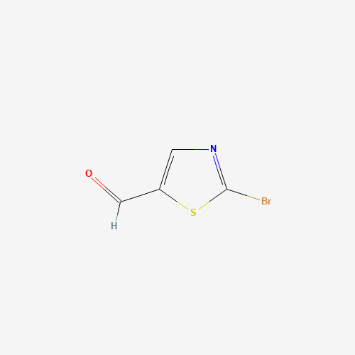2-Bromo-5-fomylthiazole (CAS: 464192-28-7) - Chemical Structure and Molecular Formula 