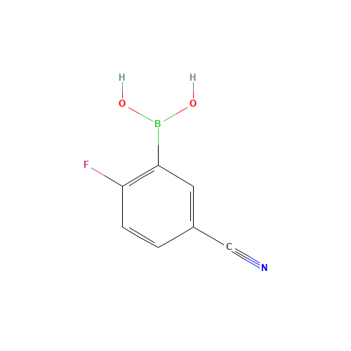 5-CYANO-2-FLUOROBENZENEBORONIC ACID (CAS: 468718-30-1) - Related Chemical Product