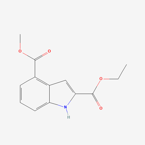 INDOLE-2,4-DICARBOXYLIC ACID 2-ETHYL 4-METHYL ESTER (CAS: 473883-20-4) - Related Chemical Product