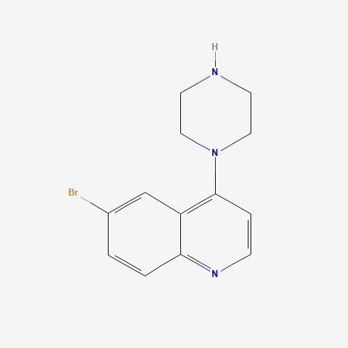 6-BROMO-4-(PIPERAZIN-1-YL)QUINOLINE (CAS: 474707-24-9) - Related Chemical Product