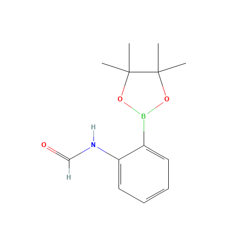 N-[2-(4,4,5,5-TETRAMETHYL-1,3,2-DIOXABOROLAN-2-YL)PHENYL]FORMAMIDE (CAS: 480425-36-3) - Related Chemical Product