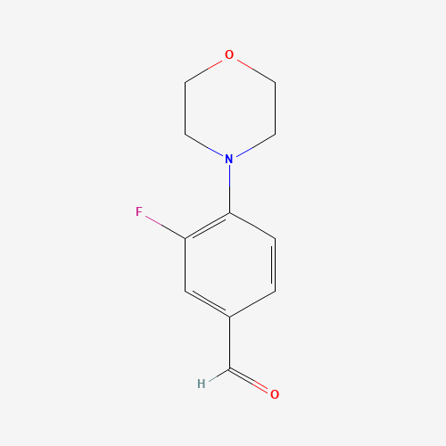3-FLUORO-4-(N-MORPHOLINO)-BENZALDEHYDE (CAS: 495404-90-5) - Related Chemical Product