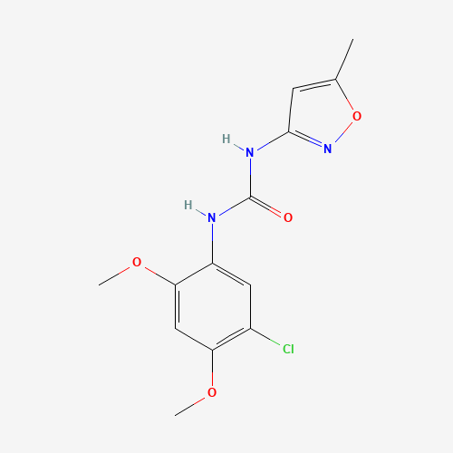 N-(5-CHLORO-2,4-DIMETHOXYPHENYL)-N'-(5-METHYL-3-ISOXAZOLYL)-UREA (CAS: 501925-31-1) - Related Chemical Product