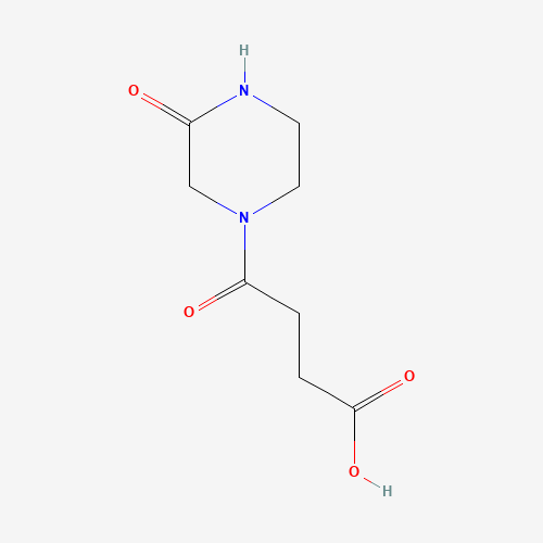 4-OXO-4-(3-OXO-PIPERAZIN-1-YL)-BUTYRIC ACID (CAS: 590380-54-4) - Related Chemical Product