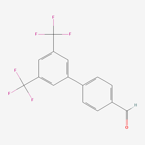 4-[3,5-BIS(TRIFLUOROMETHYL)PHENYL]BENZALDEHYDE (CAS: 602307-22-2) - Related Chemical Product