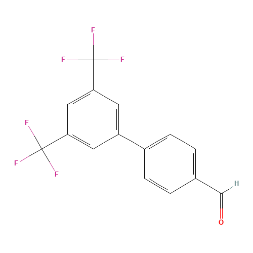 4-[3,5-BIS(TRIFLUOROMETHYL)PHENYL]BENZALDEHYDE (CAS: 602307-22-2) - Related Chemical Product