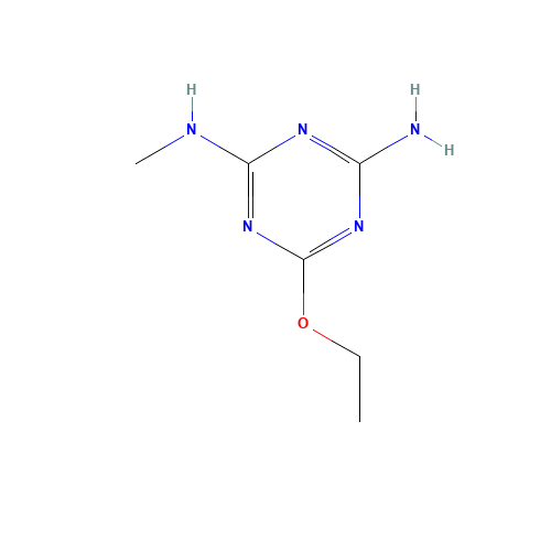 2-AMINO-4-METHYLAMINO-6-ETHOXY-1,3,5-TRIAZINE (CAS: 62096-63-3) - Related Chemical Product