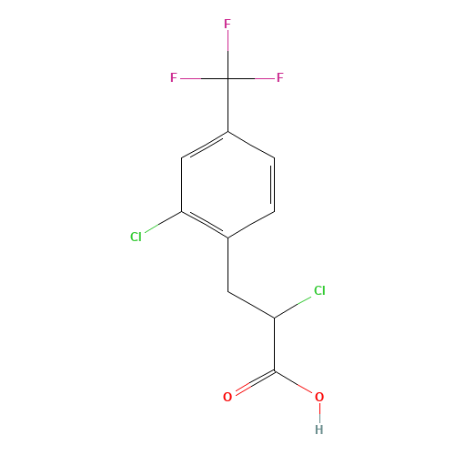 2-CHLORO-3-[2-CHLORO-4-(TRIFLUOROMETHYL)PHENYL]PROPANOIC ACID (CAS: 680215-64-9) - Related Chemical Product