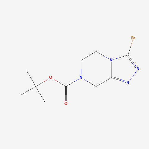 TERT-BUTYL 3-BROMO-5,6-DIHYDRO-[1,2,4]TRIAZOLO[4,3-A]PYRAZINE-7(8H)-CARBOXYLATE (CAS: 723286-80-4) - Related Chemical Product