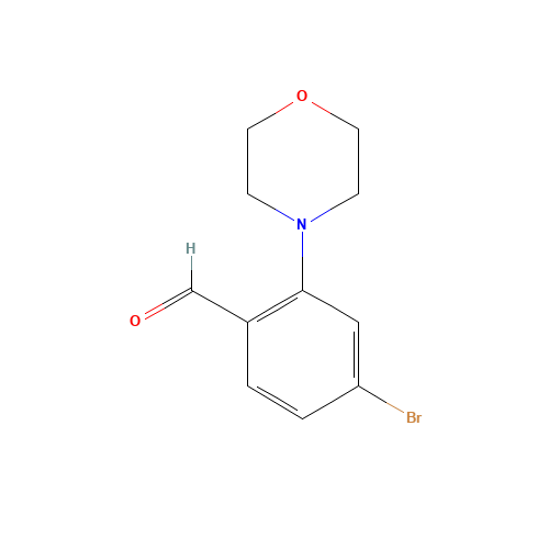 4-BROMO-2-(N-MORPHOLINO)-BENZALDEHYDE (CAS: 736990-80-0) - Related Chemical Product