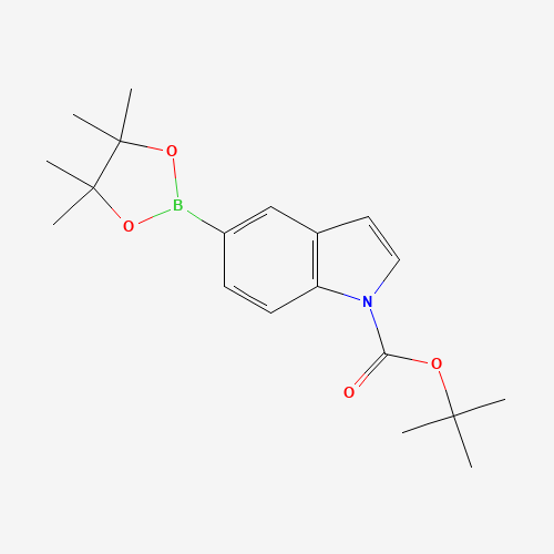 1-TERT-BUTOXYCARBONYLINDOLE-5-BORONIC ACID,PINACOL ESTER (CAS: 777061-36-6) - Related Chemical Product