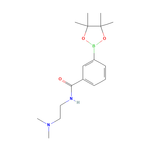 N-(2-DIMETHYLAMINOETHYL)-3-(4,4,5,5-TETRAMETHYL-1,3,2-DIOXABOROLAN-2-YL)BENZAMIDE (CAS: 840521-76-8) - Related Chemical Product