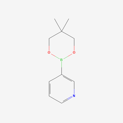 2-(4-PYRIDIL)-5,5-DIMETHYL-1,3,2-DIOXABORONANE (CAS: 845885-86-1) - Related Chemical Product