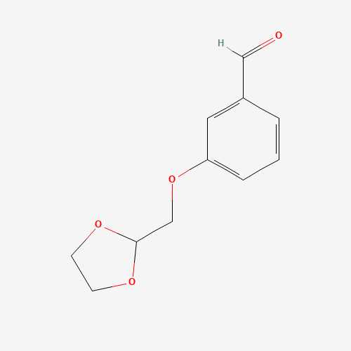 3-([1,3]DIOXOLAN-2-YLMETHOXY)-BENZALDEHYDE (CAS: 850348-84-4) - Related Chemical Product