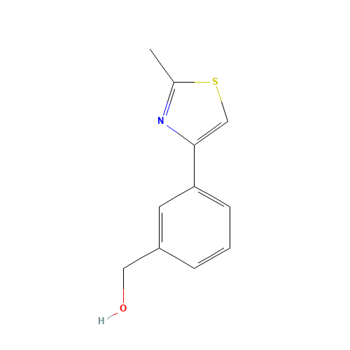 [3-(2-METHYL-1,3-THIAZOL-4-YL)PHENYL]METHANOL (CAS: 850375-06-3) - Related Chemical Product