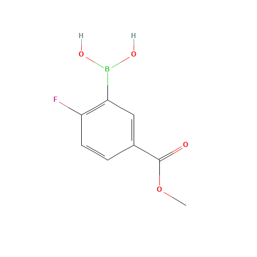 2-Fluoro-5-(methoxycarbonyl)phenylboronic acid (CAS: 850568-04-6) - Related Chemical Product
